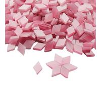 Mélange de mosaïque de verre de cristal, 200g Diamond Shape Glass Mosaic Tiles Multicolor(Color-07)