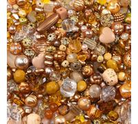 Mélange de perles acryliques de différentes formes 20 g, 2 mm à 45 mm - Perles d'espacement en vrac avec trou - Perles à enfiler - Perles pour la fabrication de bijoux, bracelets, colliers, vêtements