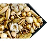 Mélange de perles en verre de 35 g, Champ d'Orge Doré, Verre tchèque - SCARA BEADS GET INSPIRED