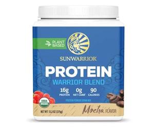 Mélange de protéines Warrior Warrior à base de plantes, moka 375 g