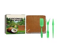 Mélange de rempotage réutilisable, Terre compressée pour, Blocs de Briques pour, Outil de Jardinage Pratique pour Transplanter Le système, Fleurs, orchidées, allée