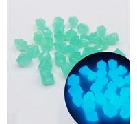 Mélange de roches pour aquarium,100/200 pièces/sac,décoration de poissons précieux,galets de charbon souterrains d'extérieur,lueur dans le noir,pochoir de jardin,RR2185 - Type J-200PCS
