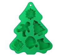 Mélange de silicone de, 6 cavités moules pour chaussettes, forme de Noël Père | Pour les fêtes d'anniversaire de vacances à la maison Bureau Dormitory School hebdomadaire