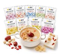 Mélange De Soupe Dessert Instantané Aux Champignons Des Neiges, 9 Saveurs, Lyophilisé, Sachets 15 G, Prêt En 60 Secondes, Sans Cuisson, Portable Et Pratique