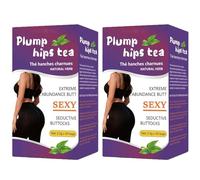 Mélange De Thé Naturel À Base De Plantes For Hanches Dodues Pendant 30 Jours, 30 Sachets Emballés Individuellement For L'amélioration Des Courbes Et La Fermeté(2pcs)