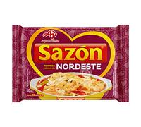 Mélange d'épices AJINOMOTO pour viande, volaille et poisson, 60g avec 12 sachets - Tempero SAZÓN Sabor do Nordeste 60g