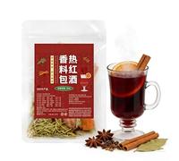 MéLange D'éPices de Saison pour Vin Chaud - 1 Sachets Individuels (20 G Au Total) pour Cidre Pomme