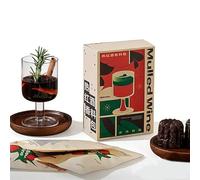 MéLange D'éPices de Saison pour Vin Chaud - 4 Sachets Individuels (84 G Au Total) pour Cidre Pomme