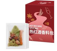Mélange D'Epices Pour Vin Chaud 88 G (pour 3 À 4 Litres) Mix Doux et Parfumé, Mélange D'Epices Naturel pour Vin Chaud, Idéal en Période de Noël et Hivernale