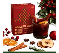 MéLange D'éPices pour Vin Chaud et Cidre - Festif à la Cannelle, L'Anis éToilé Aux Clous Girofle, IdéAl le Les Mocktails(40g)