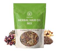 Mélange d'huile capillaire à base de plantes 100 g | Herbes sèches ayurvédiques pour infusion d'huile | Mélange naturel de soins capillaires | Faites votre propre huile capillaire à base de plantes à