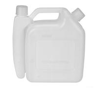 Mélange d'huile de 1,5 l pour bouteille pour deux moteurs avec marquages gradués transparents pour soutenir un bon mélange de carburant pour tronçonneuses et plus encore