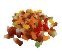 Mélange d'ours en gomme fruitée et de bouteilles de cola sans sucre et végétalien, 175 g