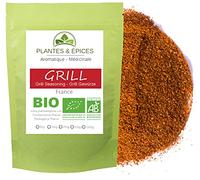 Mélange Epices Grillades 100% Naturelle pour assaisonnement GRILL 100g - Barbecue - Sachet Fraîcheur Biodégradable Refermable