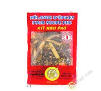 Mélange épices pour soupe pho DRAGON OR 50g Vietnam - Lot de 3 pièces