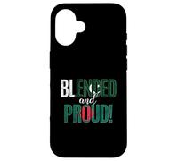 Mélange et Fier, moitié Pakistanais, moitié bangladais Coque pour iPhone 16