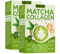 Mélange For Boisson Au Thé Vert Matcha Et Peptides De Collagène De Qualité Supérieure - 20 Sachets En Portion Individuelle (3 G Chacun) - Mélange De Latte Mousseux Onctueux(1pcs)