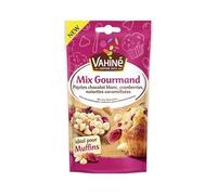 Mélange Gourmand Vahiné pour Muffins | Idéal pour Pâtisseries | 100g Pépites Chocolat Incluses | Facile à Utiliser | Préparation Gâteau - Le Lot De 3