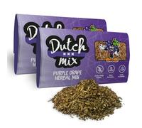 Mélange hollandais de raisin violet - Sans tige et naturel - 100g de mélange d'herbes Lisse