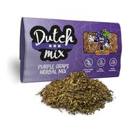 Mélange hollandais de raisin violet - Sans tige et naturel - 30g de mélange d'herbes Lisse