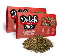 Mélange Hollandais Fraise - Sans tige et naturel - 100g de mélange d'herbes Lisse