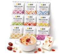 Mélange Instantané De Soupe Aux Champignons Des Neiges Lyophilisés - Pack Varié 9 Saveurs, Sachets Individuels 15 G, Prêt En 60 Secondes