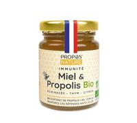 Mélange Miel et Propolis BIO - IMMUNITÉ - 125 grammes