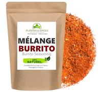 Mélange Mix Epices pour assaisonnement BURRITOS Mexicain 100g- Sachet Fraîcheur Refermable