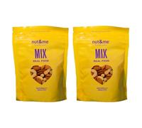 Mélange naturel de fruits secs 300 gr nut&me | Sans gluten | Végétalien | Première qualité | Riche en protéines et en fibres | Keto | Pack 2x150 gr
