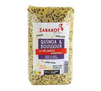 Mélange quinoa et boulgour - sachet 500g - Sabarot