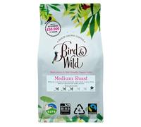 Mélange saisonnier à torréfaction moyenne Bird & Wild, café moulu, 200 g, café bio issu du commerce équitable, cultivé à l’ombre et respectueux des oiseaux