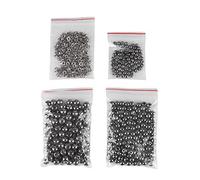 Mélange Taille Perle Clous Rivet Perles pour Travaux Manuels Jeans Sacs Décoration 6mm,8mm,10mm, 12mm Noir