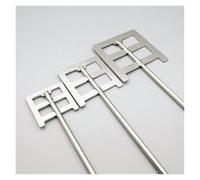 Mélanger l’argile, 1 ancre de dispersion laboratoire en acier inoxydable 304 avec tige, largeur lame 40-120 mm(110x8x500mm)