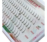 Mélanger la longueur dans un plateau 8/9/10/11 / 12mm Greffage de faux cils Cils individuels Style de fée A forme 10DE Extension de cils Grappe de greffage à la main (fairy-mix)