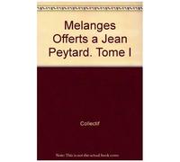 Mélanges 1 Jean Peytard. Série Linguistique Et Sémiotique, Numéro 20
