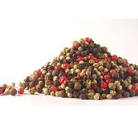 Mélanges 5 Baies Concassées, Poivre Noir/Vert/Blanc/Coriandre/Baie Rose, Sachet de 1 kg