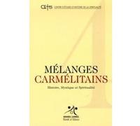 Melanges carmelitains 4 Grands Carmes (Auteur)