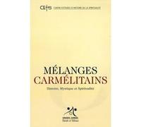 Melanges carmelitains 5 Grands Carmes (Auteur)