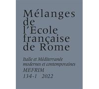 Mélanges de l’École française de Rome - Italie et Méditerranée modernes et contemporaines Scambi mediterranei : diplomatici e libri in età moderna - Elena Valeri - Ecole Francaise De Rome - broché - R