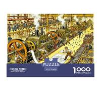 Mélanges d'usine Puzzle en Bois Imperméable Puzzles De 1000 Pièces pour Adultes Cadeaux Défi Et Casse-tête De Décoration pour La Maison