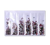 Mélanges En D'ongles En Diamants À Plat Diamants Clear Gemmes Bijoux Pierres Pour Ongles De Bricolage Décorations Artistiques Gemmes Clou Perle Et