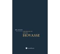 melanges en l honneur du professeur henri hovasse