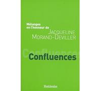 Mélanges en l'honneur de jacqueline morand-deviller : confluences Confluences - Collectif - Montchrestien - broché - Etude