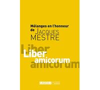 Mélanges En L'honneur De Jacques Mestre