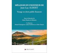 Mélanges en l'honneur de Jean-Luc Albert