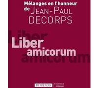Mélanges en l'honneur de Jean-Paul Decorps Collectif (Auteur)