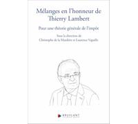 Mélanges en l'honneur de Thierry Lambert - Pour une théorie générale de l'impôt