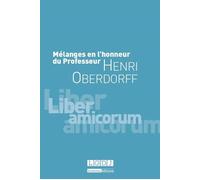 Mélanges en l'honneur du professeur henri oberdorff - Collectif - Lgdj - broché - Etude