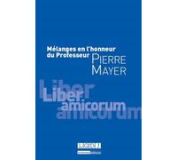 Mélanges en l'honneur du professeur pierre mayer - Pascal de Vareilles-Sommières - Lgdj - broché - Etude