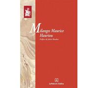 Mélanges Maurice Hauriou - Collectif - Dalloz - broché - Etude